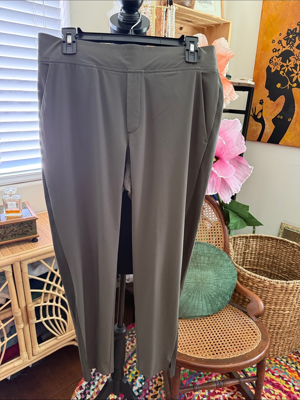 Athleta Gray Brooklyn Ankle Pants